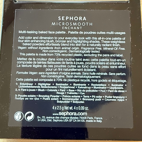 Sephora Collection Microsmooth Multi-Tasking Baked Face Palette - Picture 5 of 9